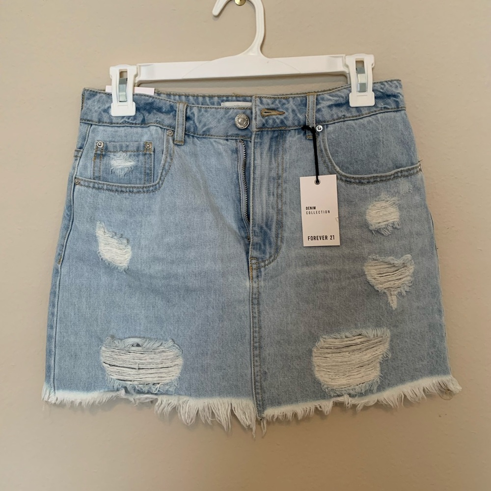 Denim Mini Skirt